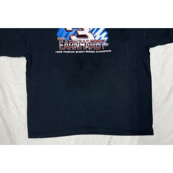 Vintage Dale Earnhardt Jr 1998 Busch Series Champion T-Shirt XL Two Sided NASCAR - Picture 4 of 12